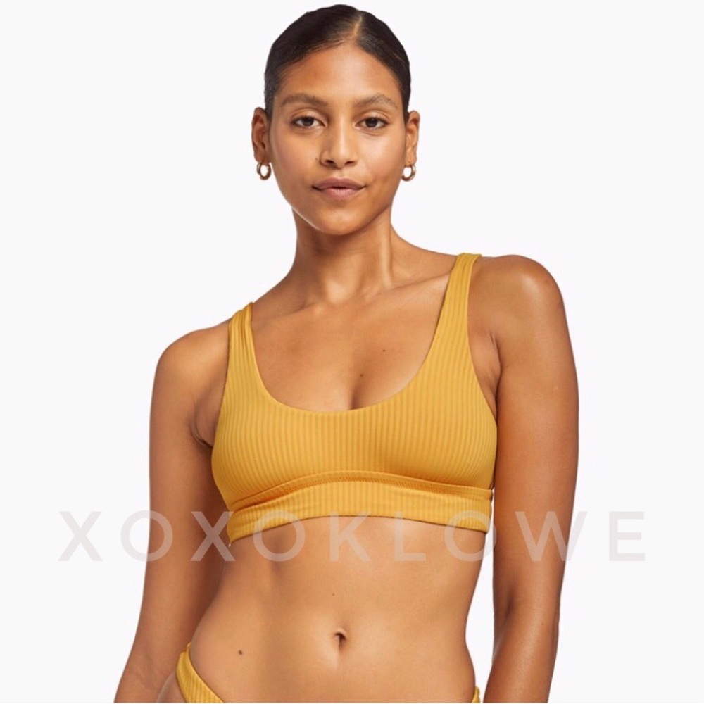 Vitamin A Sienna Tankini Top in Saffron NWT - Picture 6 of 15